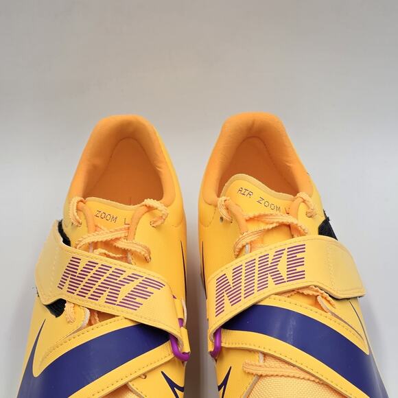 Nike Long Jump Elite Men\'s Size 11 Track & Field Spikes FZ9326-800 Citron Yellow main image 4